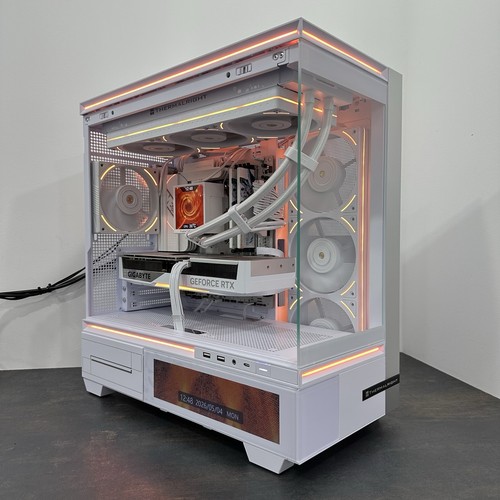 White gaming amd ryzen 7 - pc,